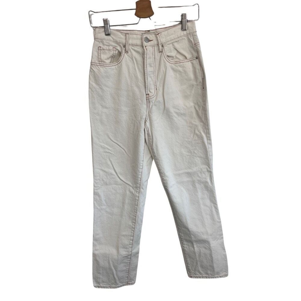 PacSun‎ Eco Off White Dad Jeans Size 26 Short